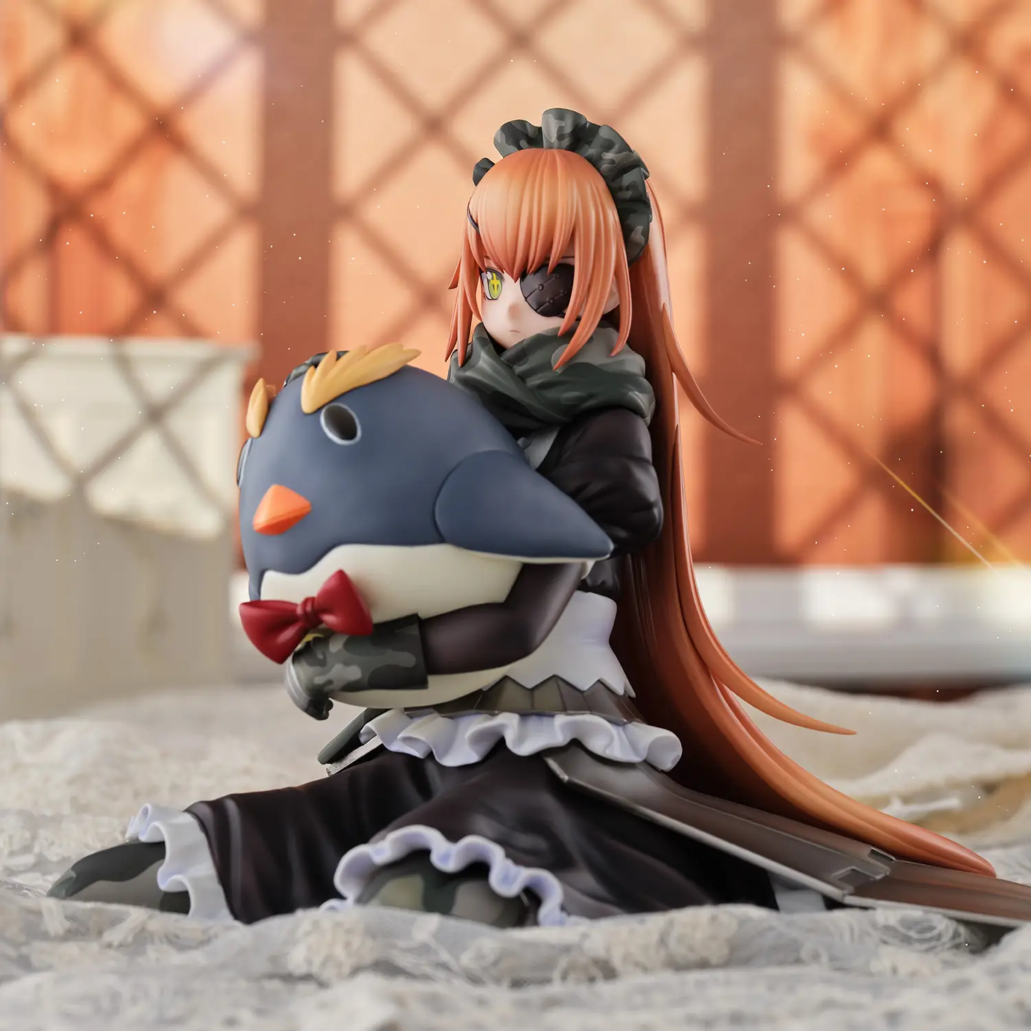 Figurine CZ2128 Delta d'Overlord par Union Creative, échelle 1/6, tenue de combat-maid avec peluche